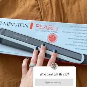 Hair straightener revlon